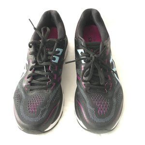 ASICS Women's GT-2000 7 Running Shoe, Black/Skylight size 7.5 Like New